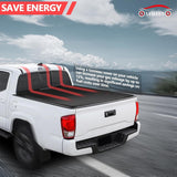Chevy Silverado GMC Sierra 1500 (2007 Classic Body) Fleetside Soft Roll Up Truck Bed Tonneau Cover for 8 FT (96") Bed 032