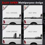 2017-2025 Honda Ridgeline Fleetside Hard Tri-fold Tonneau Cover 5 FT Bed Fiberglass Reinforced Polymer (Not for Stepside)