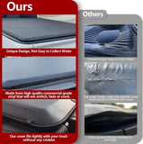 2007-2021 Toyota Tundra Fleetside Soft Roll Up Truck Bed Tonneau Cover Not for Trail Special Edition with Storage Boxes