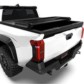 2016-2025 Toyota Tacoma Vinyl Soft Tri-fold Truck Bed Tonneau Cover (Excl. Trail Edition) with Tacoma Bed Rail 098