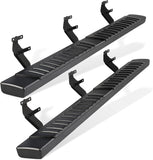 6" Running Boards Compatible with 2015-2025 Ford F-150 Super Crew Cab and 2017-2025 Ford F250 F350 Super Duty Crew Cab - Side Step Rails Nerf Bars (Aluminum Alloy, for Vehicles with 4 Full Size Doors)