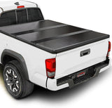 Hard Tri-fold Truck Bed Tonneau Cover For Toyota Tundra Fleetside 5.5 FT Bed (w/o Bed Storage Box) 055