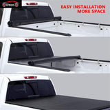 Soft Roll Up Truck Bed Tonneau Cover Fits for 2007-2021 Toyota Tundra Fleetside  Not for Trail Special Edition with Storage Boxes